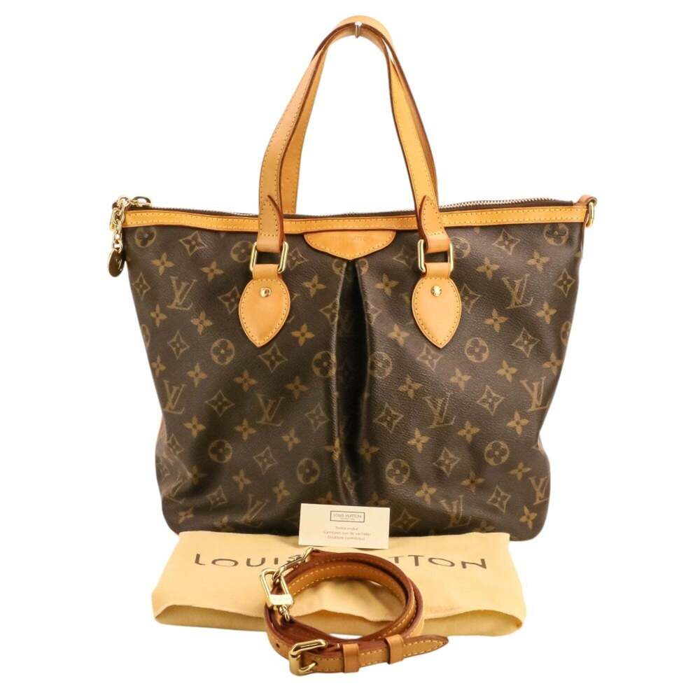LOUIS VUITTON Brown Monogram Shoulder Bag - Picture 13 of 16